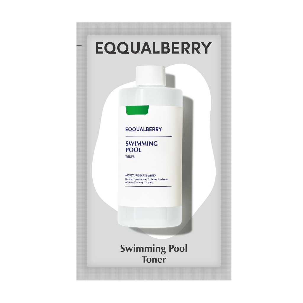 ขาย * ของขวัญฟรีEQQUALBERRY SwimmingPool Toner 2ml