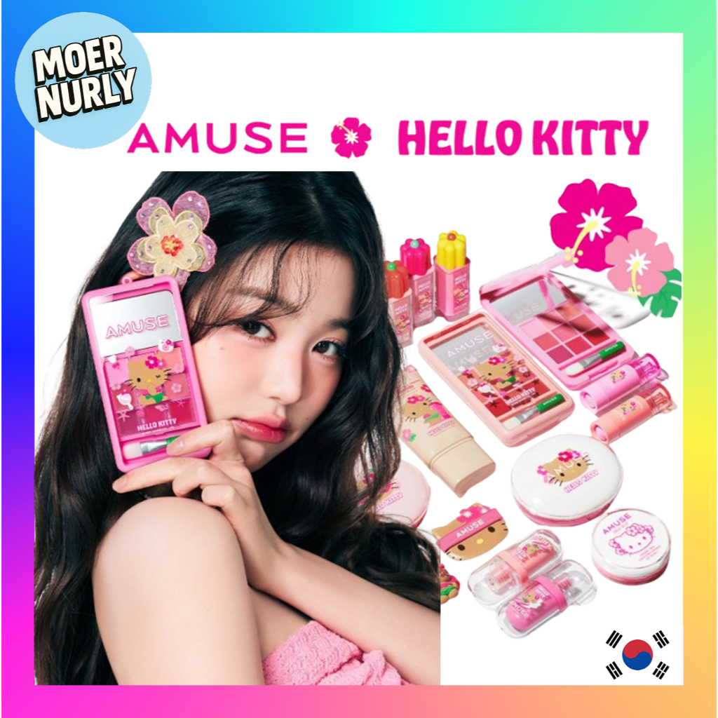 [AMUSE X Sanrio] <Tanning Hello Kitty Limited Edition> DEW TINT/JEL-FIT TINT | ลิปเมคอัพ | เค-บิวตี้