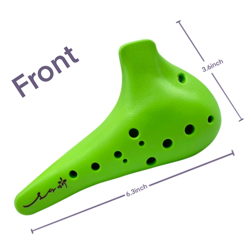 Ocarina 12 หลุม Ac เริ่มต้น Introductory Alto C-Key Twelve-Hole นักเรียนผู้ใหญ่เกาหลี Odami Ocarina