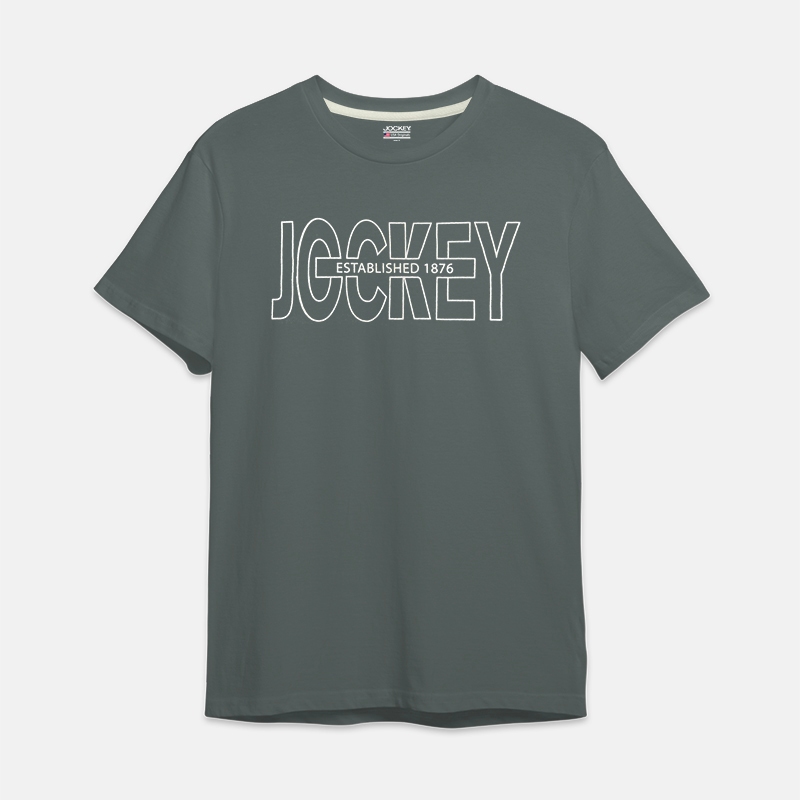 Jockey Cotton Single Jersey Graphic Tee JMT309051