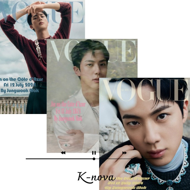 <BTS> Vogue KOREA 2024.10 COVER : JIN