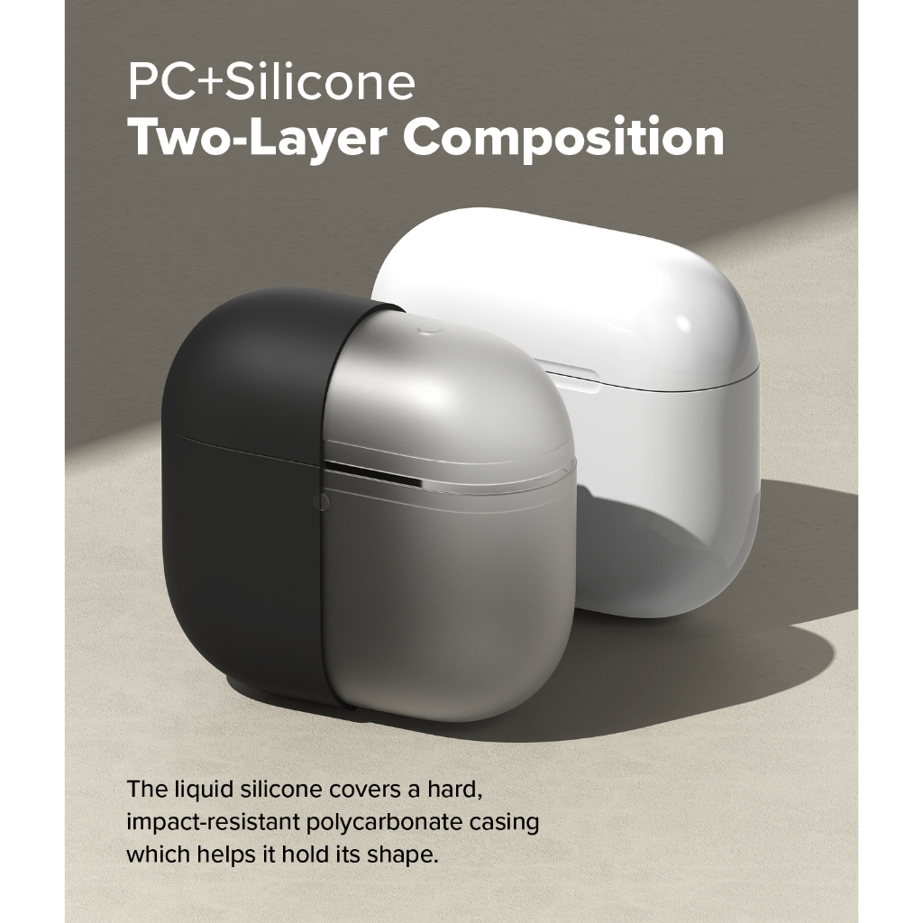 Ringke Silicone Case สําหรับ AirPods 4 รูปที่ 4
