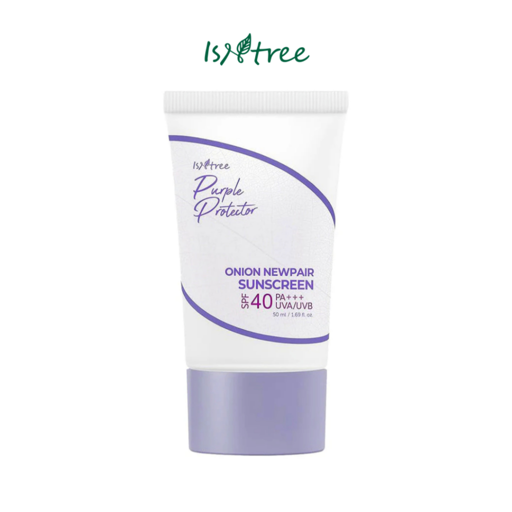 Isntree Onion Newpair Sunscreen 50ml - SPF 40 PA+++ / Hydrating Sun Protector / Evens Skin Tone / Ko