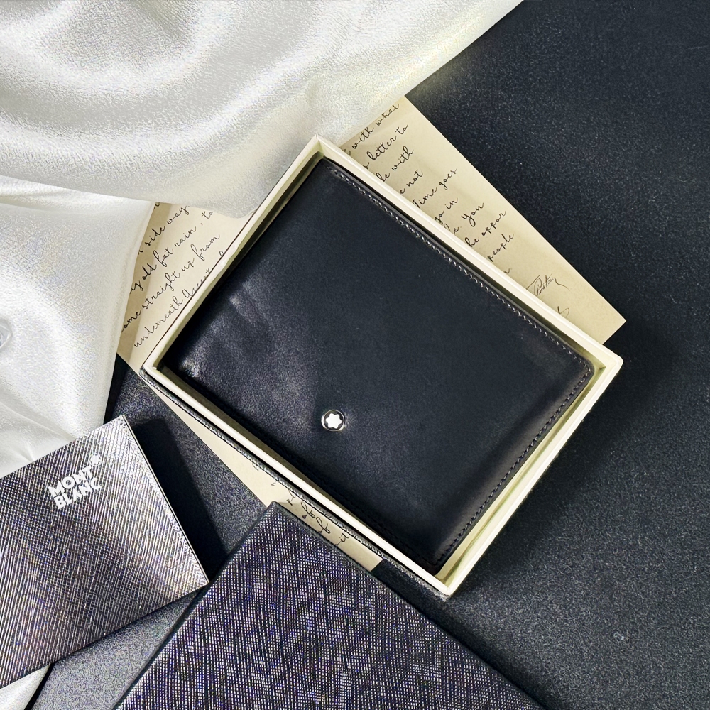 MONTBLANC 14548 กระเป๋าสตางค์ Meisterstück 6cc – Elegance Timeless for the Modern Man