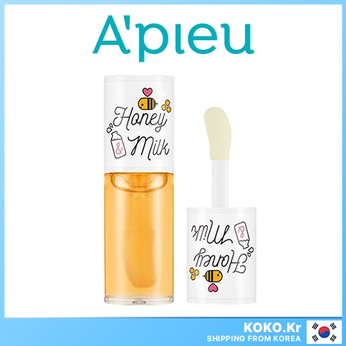 Apieu Honey & Milk Lip Oil 5g พร้อม FREEBIES