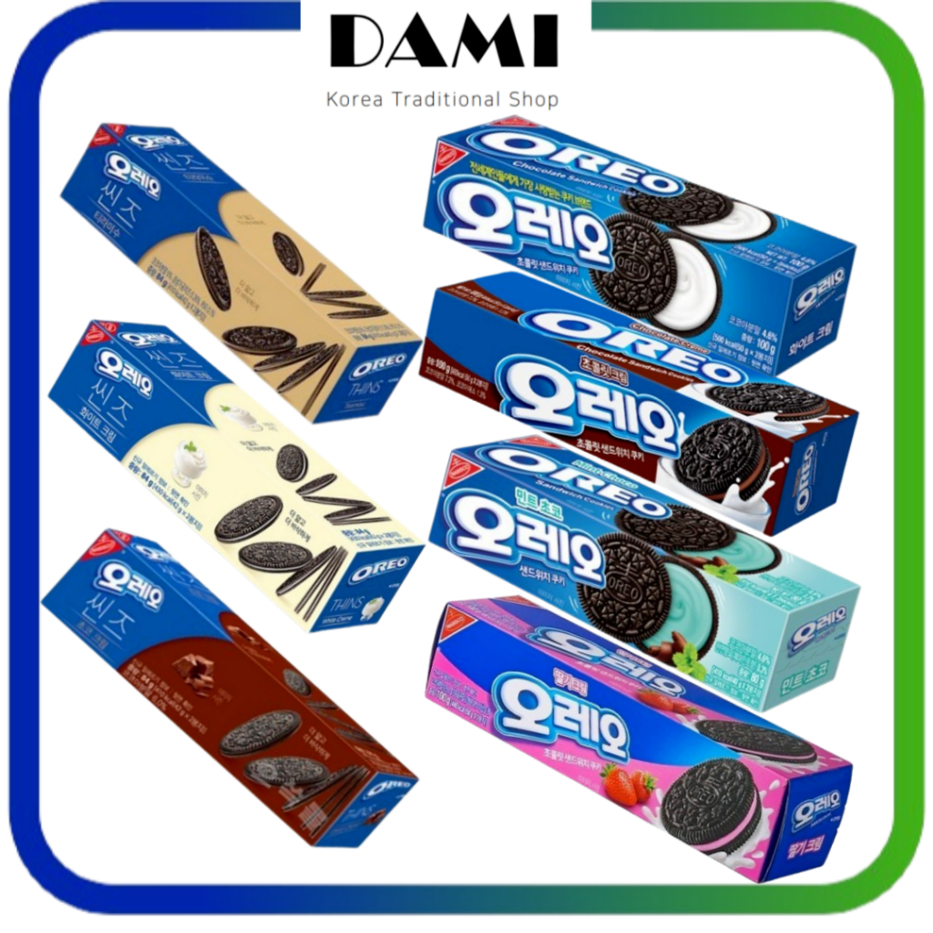 Dongseo OREO & OREO Thins 7 แบบ [ขนมเกาหลี]