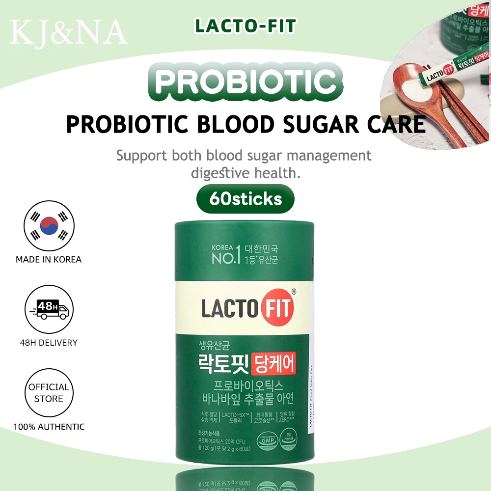 [Lacto-Fit] Probiotic Blood Sugar Care 2g*60 แท่ง