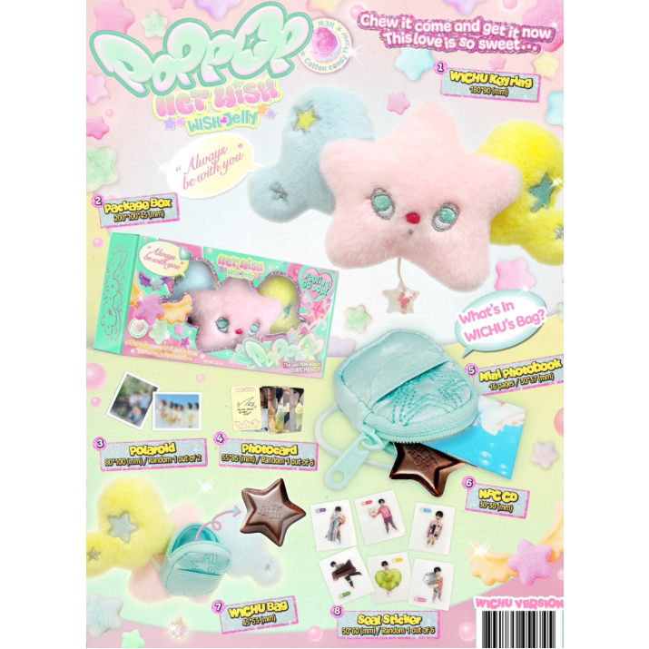 NCT WISH 2nd Mini Album – POPPUP WICHU