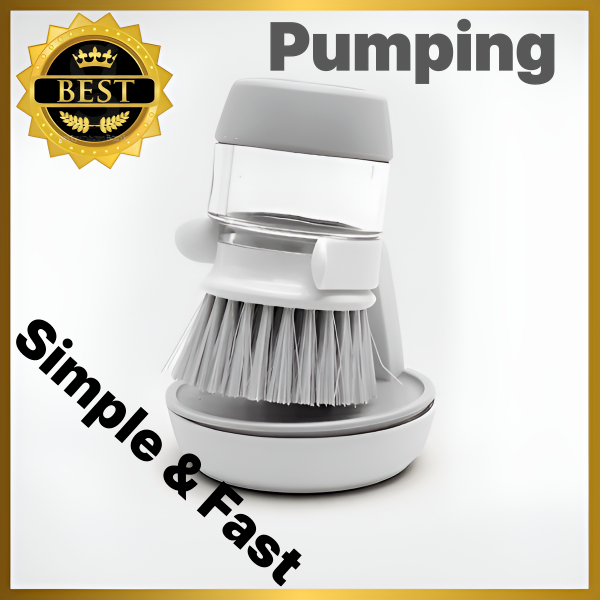 [Daiso Korea] แปรงทําความสะอาดเครื่องจ่ายปั๊มพร้อมขาตั้ง