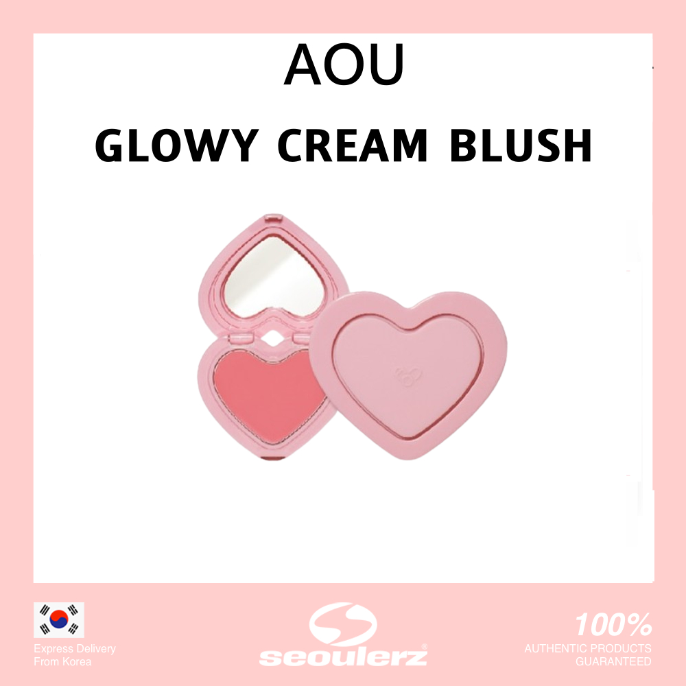 [AOU] <NEW> Glowy Cream Blush 8 สี