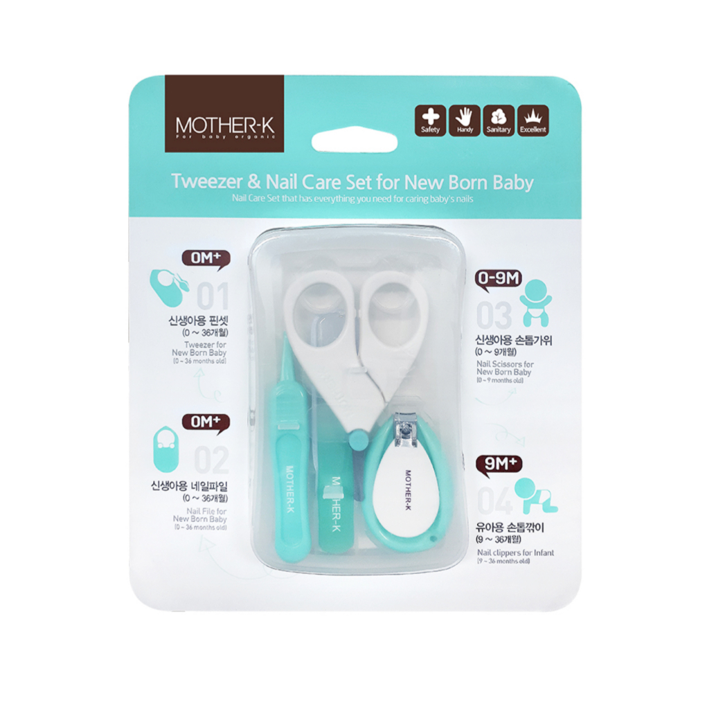 MOTHER-K Baby Nail Care ชุด 4 ชิ้น (ผลิตในเกาหลี)