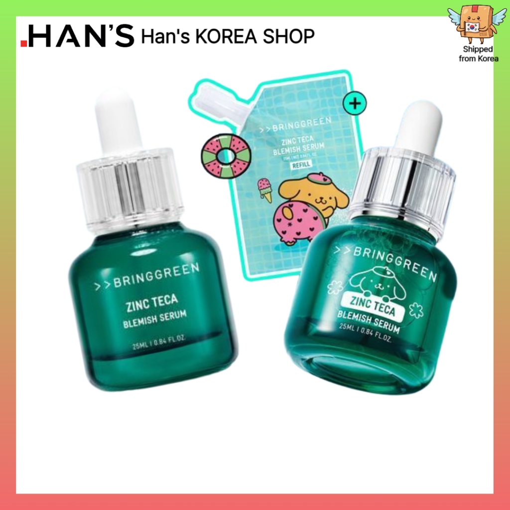 [BRING GREEN] ZINC TECA 1.2% BLEMISH SERUM 25ml - Skin Trouble Care, Sebum Control, Pore minimizer