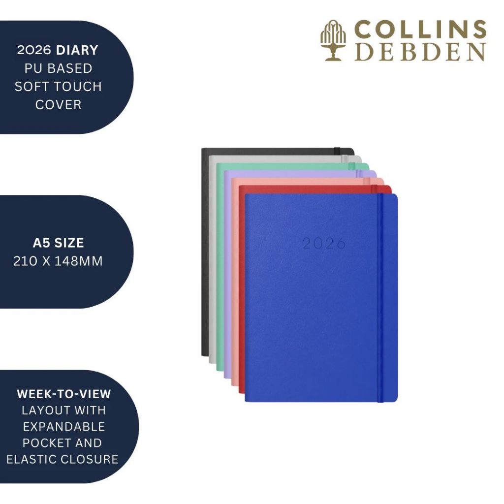 Legacy - A5 Week-To-View Diary - 2026 Calendar Year Planner