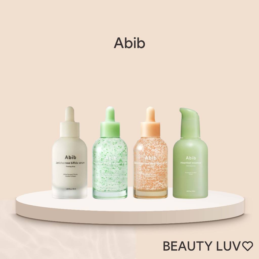 [Abib] Serum Collection (Glutathiosome Serum 50ml, Heartleaf Essence 50ml, Jericho Rose Serum 50ml, TECA Capsule Serum 50ml)