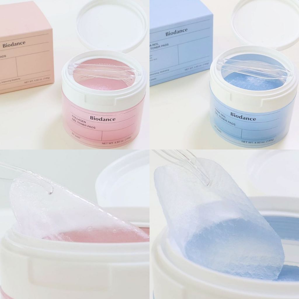 Biodance Gel Toner Pad 60 แผ่น เลือก 1 จาก 2 (คอลลาเจน/เซรานอล)