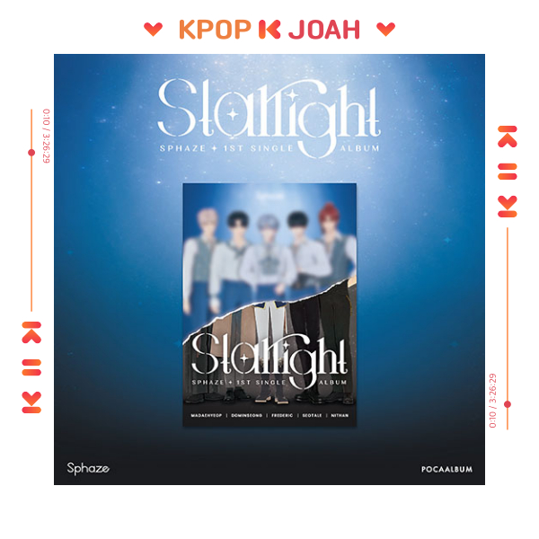(POCAALBUM) SPHAZE [STARLIGHT] DEBUT ALBUM (30th Sep.2024)