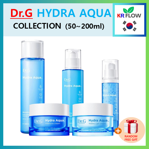 [Dr.G] Hydra Aqua Collection (50~200ml) + RANDOM FREE GIFT / Toner / Emulsion / Essence / Cream