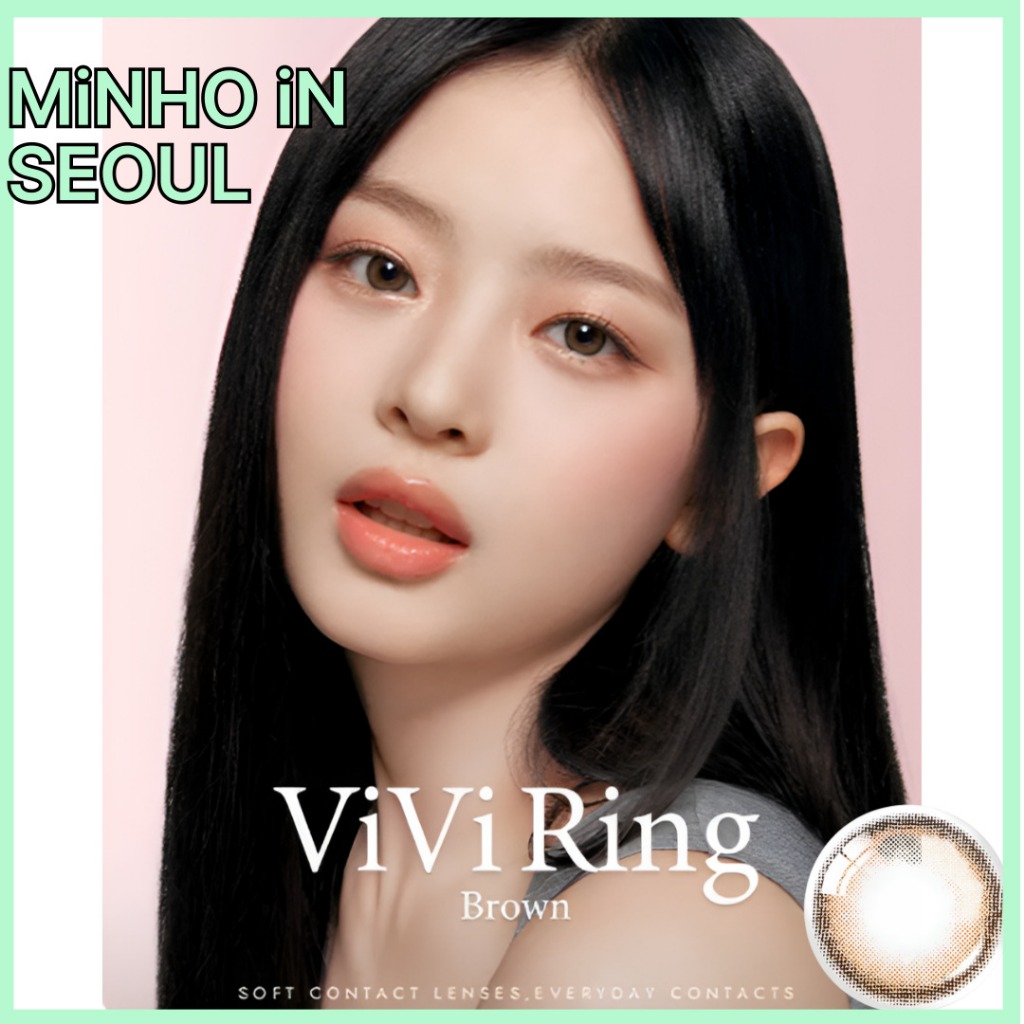 OLENS Vivi Ring One Day Brown 1Day – คอนแทคเลนส์สีรายวัน 1 สี ราคา 13.0 มม. สําหรับ 1