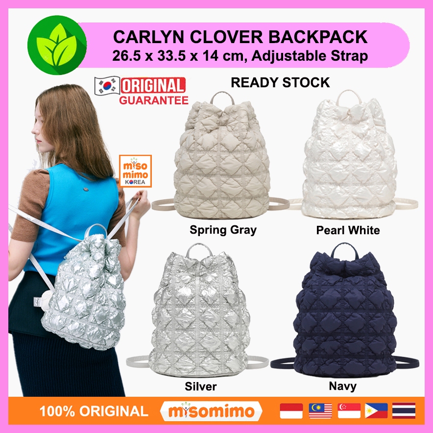 ❤️แท้ / พร้อมส่ง❤️ Carlyn CLOVER BACKPACK ของแท้ 100%