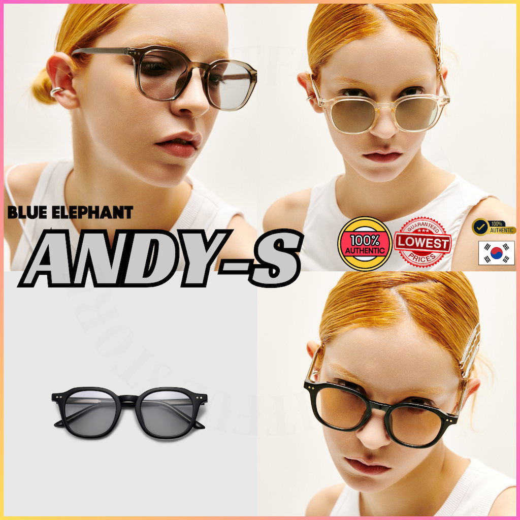 BLUE ELEPHANT ANDY-S / 5COLOR /เนื้อ /กลิตเตอร์คริสตัล /ทินท์สีดํา /ทินท์โคลนดํา /ทินท์สีดํา-สีกากี