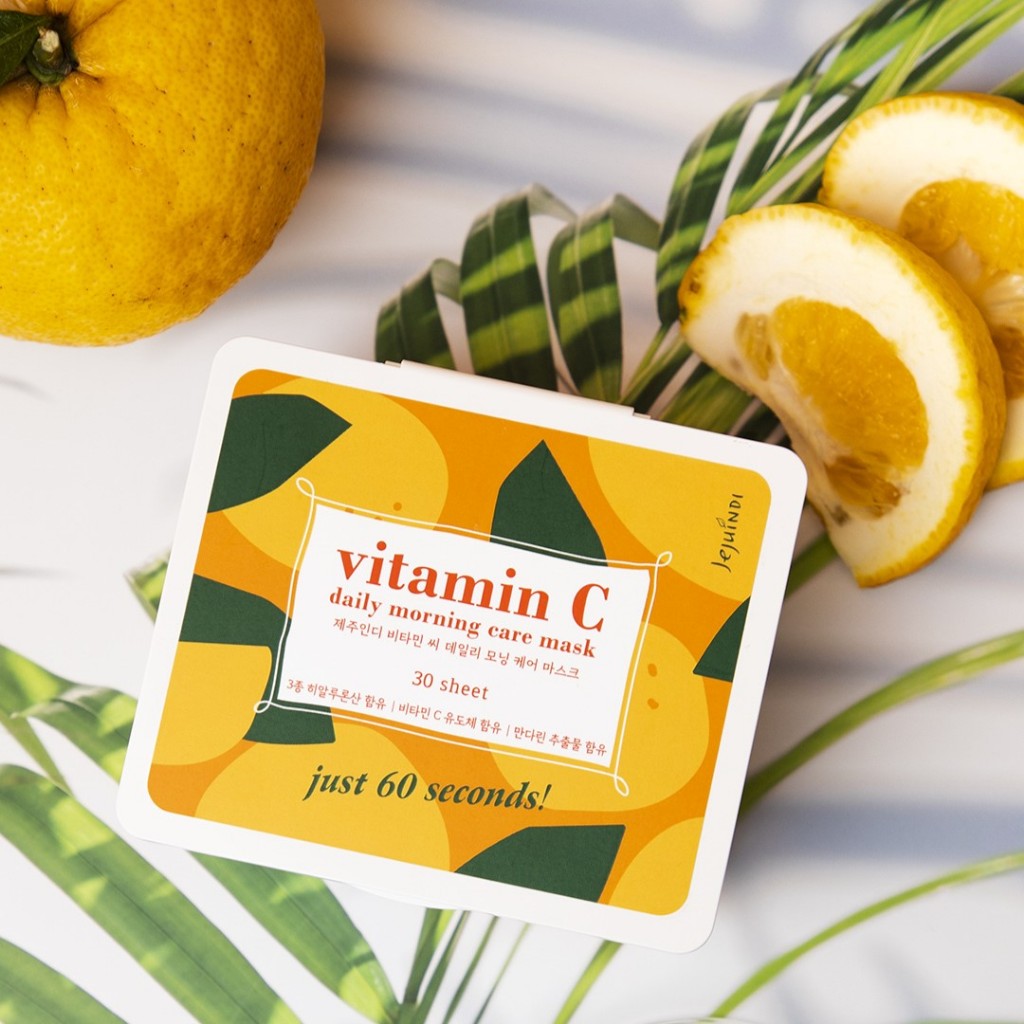 Jejuindi Vitamin C Daily Morning Care Mask
