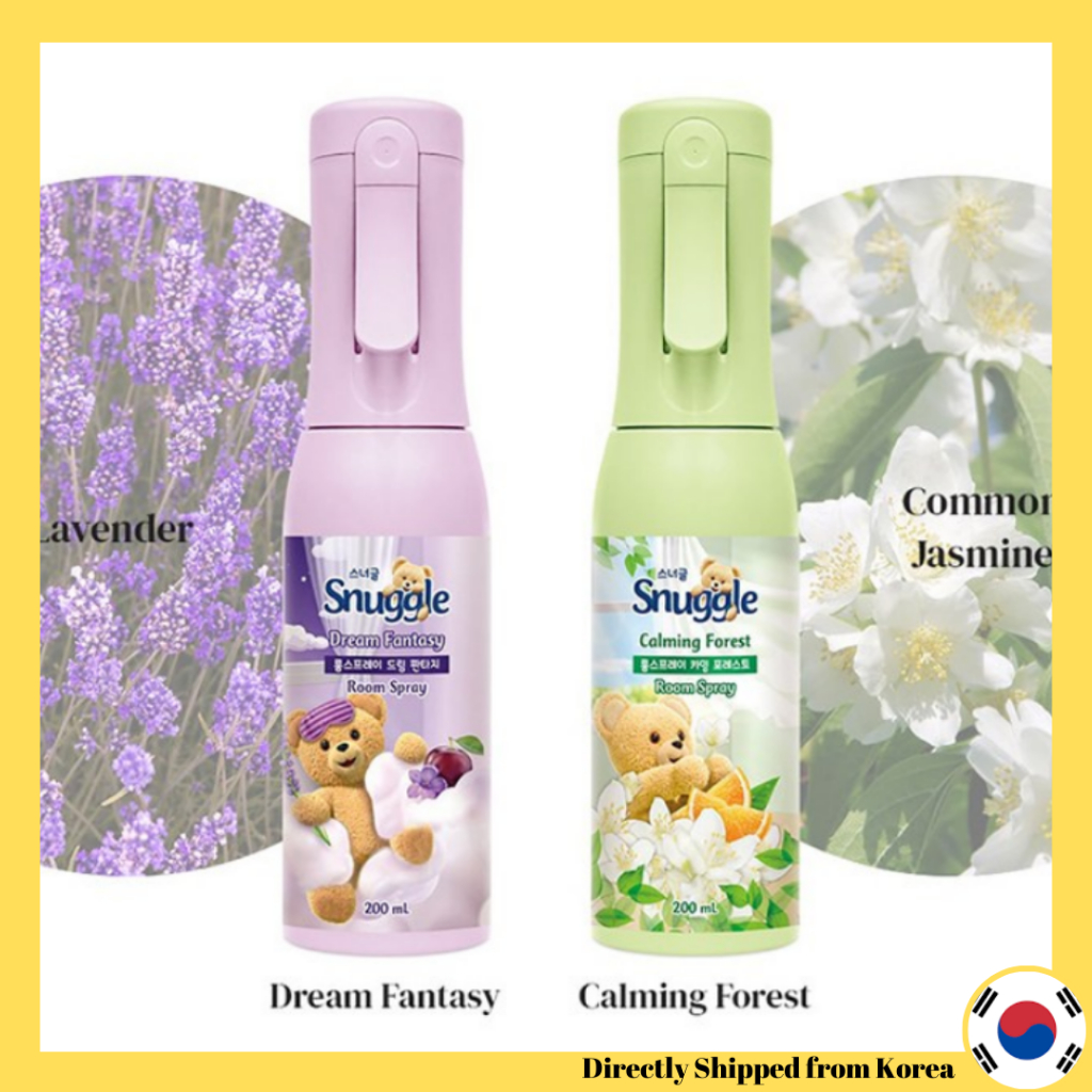 [Snuggle] Room Spray Air Diffusing Mist Home Fragrance 200ml (ลาเวนเดอร์ Dream Fantasy & Common Jasm