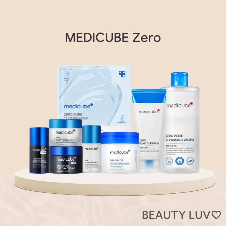 [Medicube] Zero Line Collection / Foam Cleanser, Zero Pad, Zero Mild Pad, Zero Serum, Zero Cream, One Day Serum, One Day Cream, Exosome Shot, Mud Mask, Mask Pack