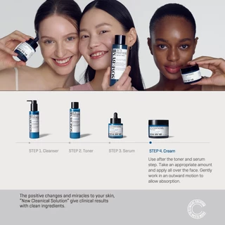 SOME BY MI Beta Panthenol Repair Cream [50ml], สำหรับผิวแพ้ง่าย, ครีมบำรุงเสริมเกราะป้องกันและให้ความชุ่มชื้น