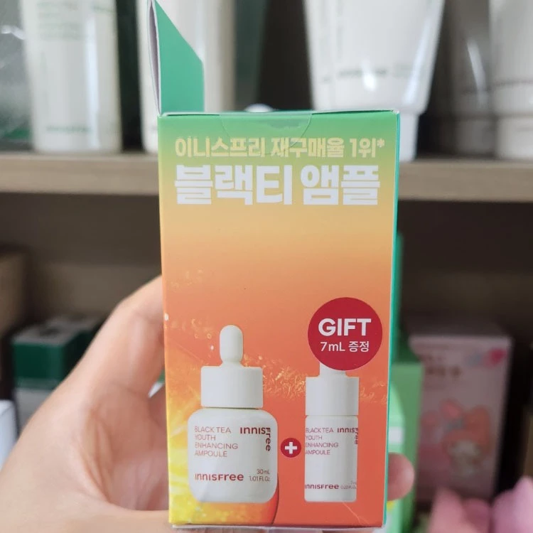 Innisfree Black Tea Youth Enhancing Ampoule 30ml + 7ml thumbnail 3