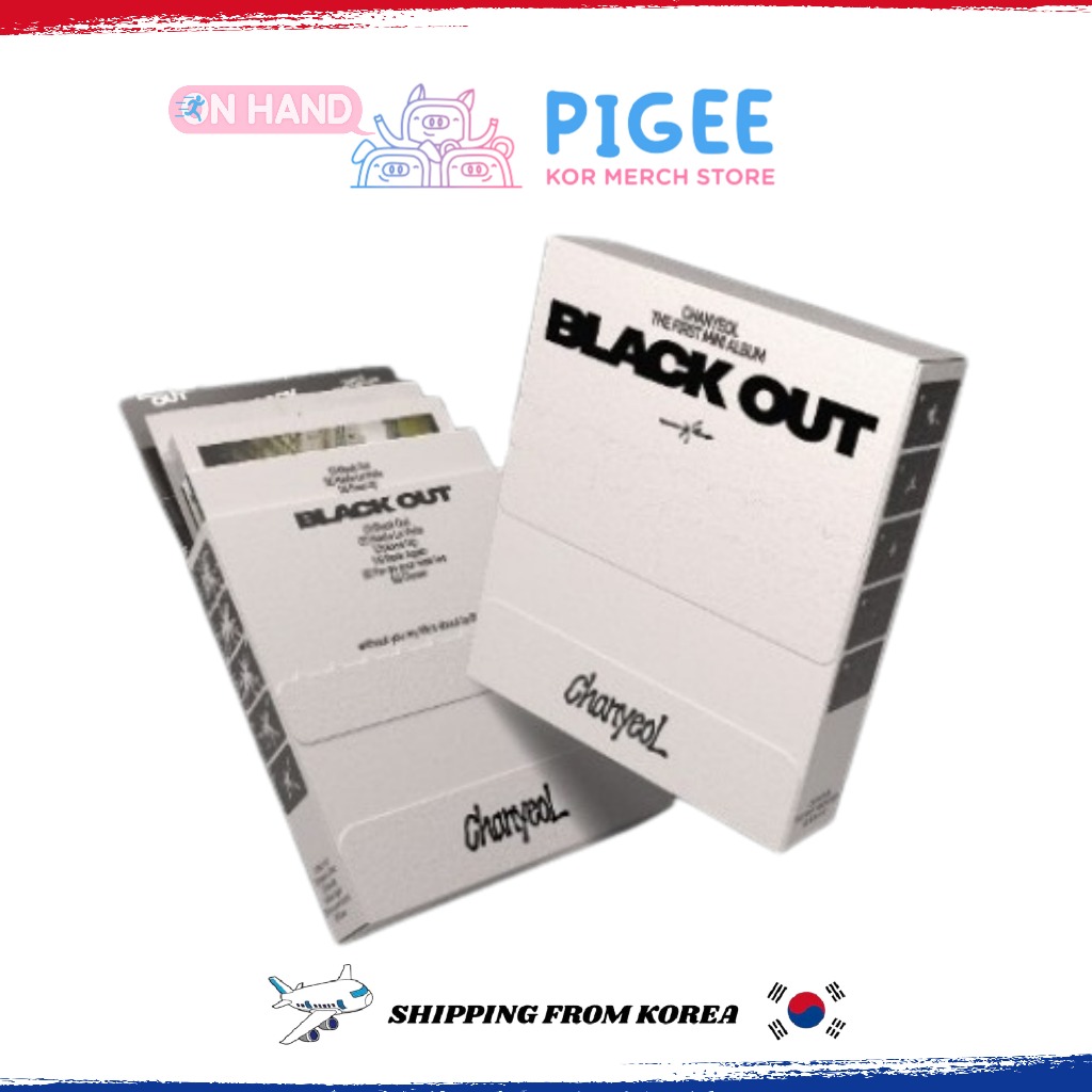EXO CHANYEOL - [ BLACK OUT ] 1ST MINI ALBUM (SPECIAL Ver.)