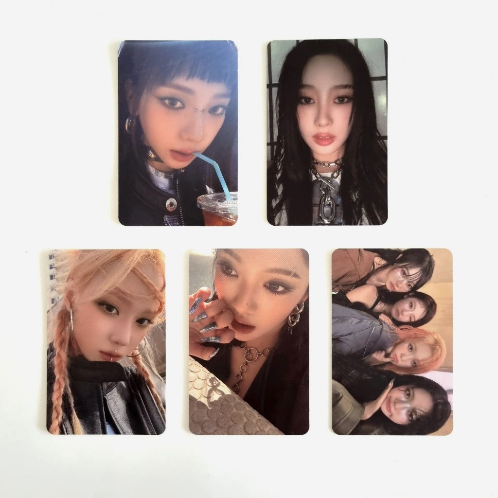 Aespa The 1st Album Armageddon cdp cd player การ์ดรูปถ่ายอย่างเป็นทางการ