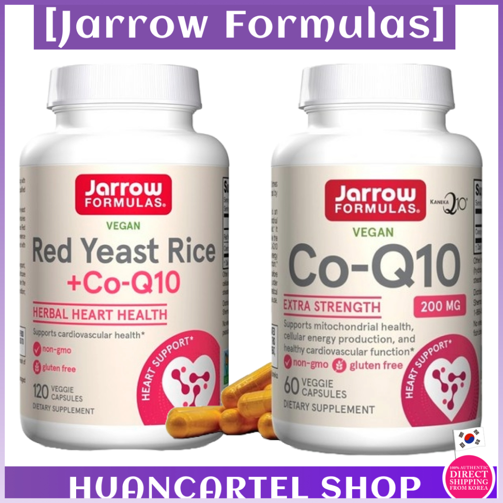 [สูตรกระจอก] Co-Q10 200mg / ข้าวยีสต์แดง + Co-Q10 1200mg+100mg | จัดส่งจากกรุงเทพเกาหลี