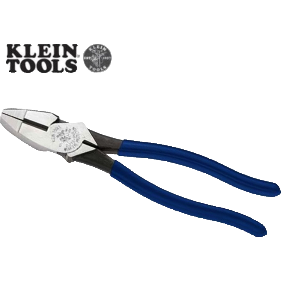 KLEIN TOOLS คีมตัดด้านข้าง 9 นิ้ว D213-9NE | เครื่องมือมือมืออาชีพสําหรับช่างไฟฟ้าและโครงการ ทําเอง