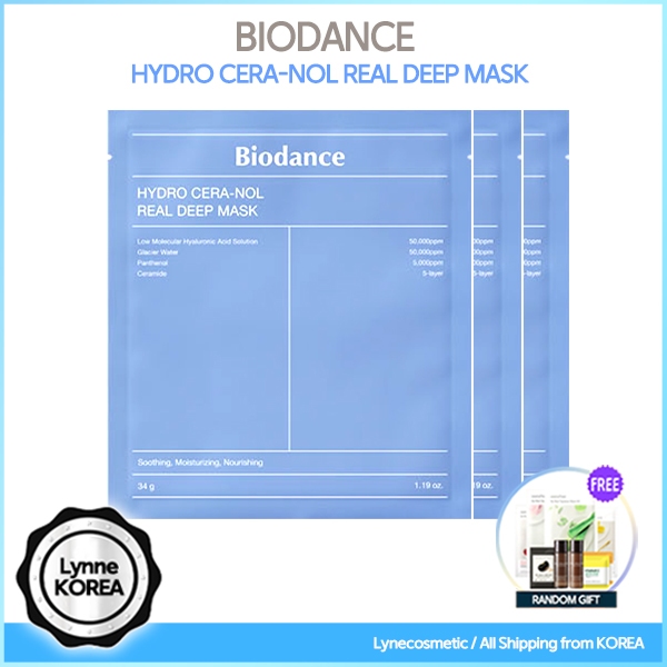 โปรโมชั่น 3/5p BIODANCE Hydro Cera-Nol Real Deep Mask ไม่มีกล่อง / สินค้ามีจํานวนจํากัด