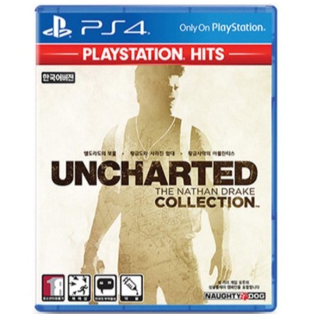 Platstation PS4 Uncharted collection 1 2 3 ใหม่