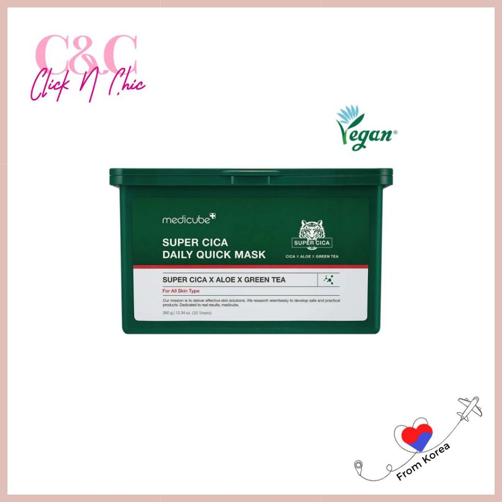 Medicube Super Cica Daily Quick Masks