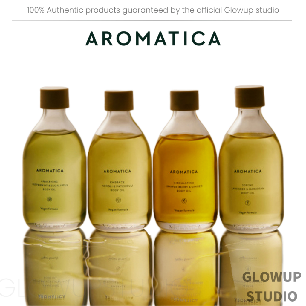 Aromatica น้ำมันบำรุงผิวกาย (Serene/Awakening/Circulating/Embrace) 100ML น้ำมันนวดบำรุงผิวธรรมชาติให้ความชุ่มชื้น