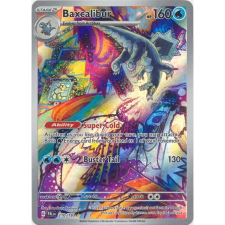 การ์ดโปเกมอน TCG Baxcalibur SV Paldea Evolved ภาพประกอบ 210/193