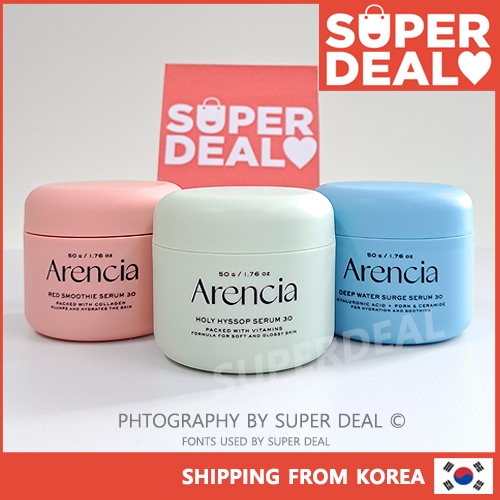 [Arencia] Holy Hyssop Serum 30 50g Glowing Soothing Serum Red Smoothie Serum 30 50g Deep Water Surge