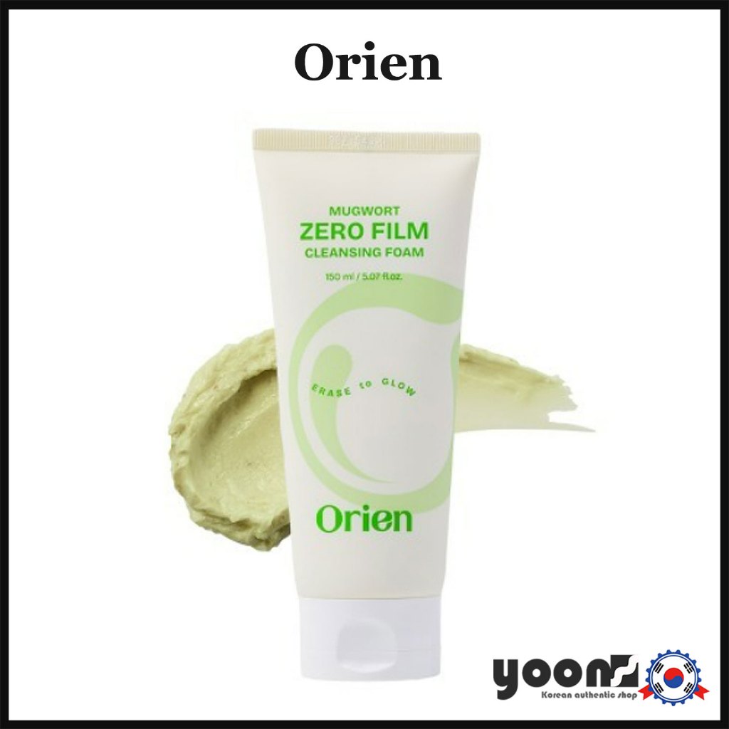 [Orien] Mugwort Zero Film Cleansing Foam 150ml_จากเกาหลี