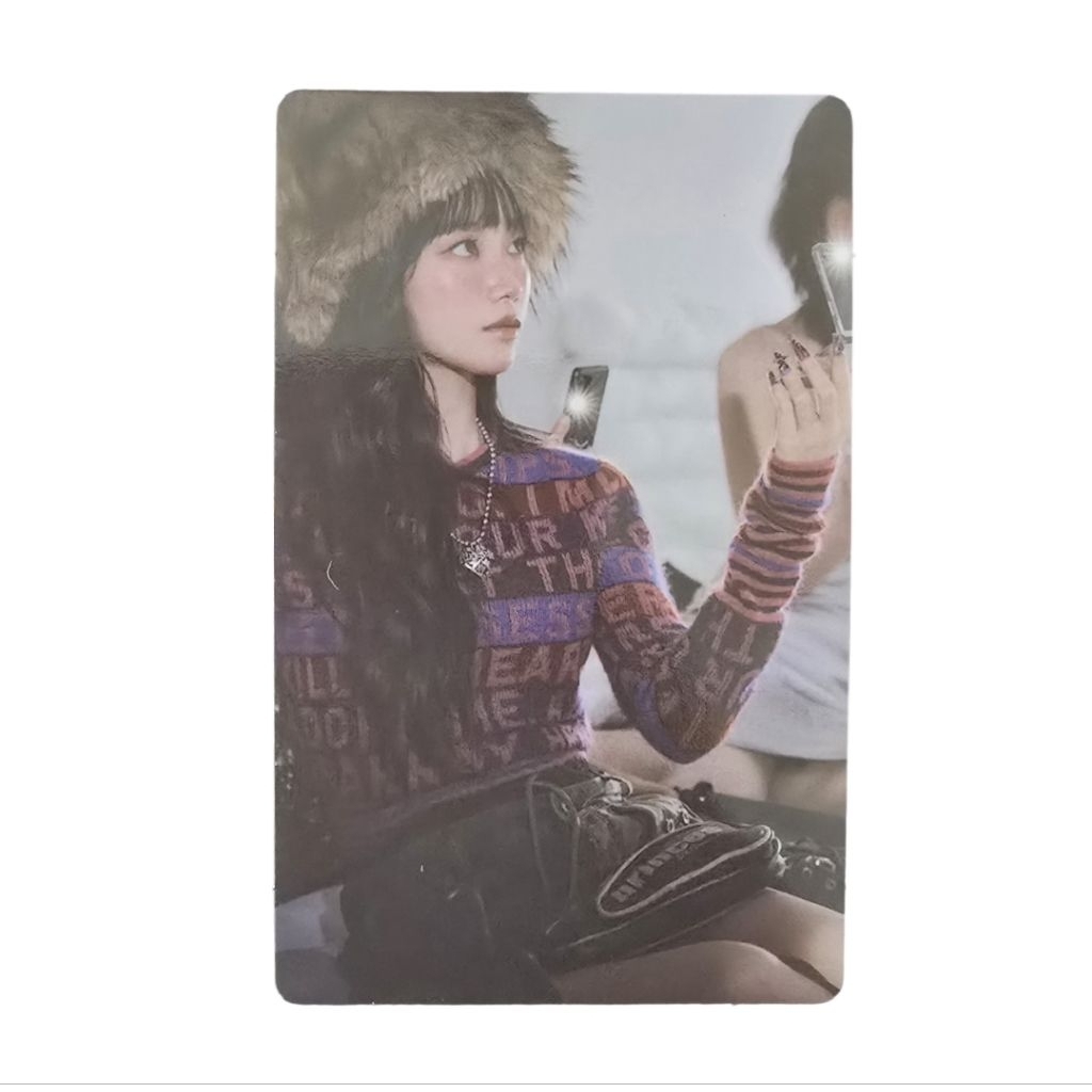 LE SSERAFIM - CRAZY ( 01 - Kazuha) การ์ดรูปถ่ายขนาดเล็ก