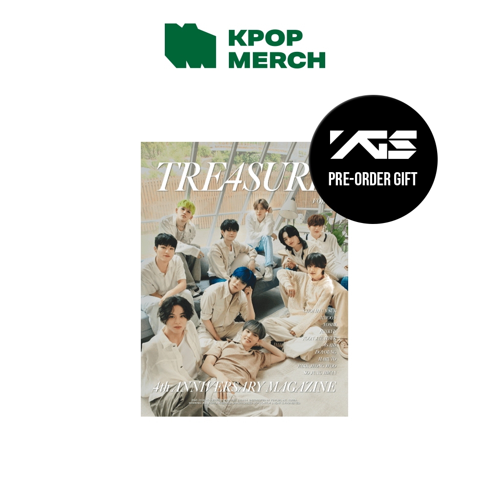 (YG Select POB) TREASURE - 4th Anniversary Magazine