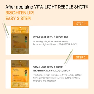 [VT] Reedle Shot 2Step Hydrogel mask 1 ชิ้น Quick Soothing, Ampoule Gel mask [Official Flagship]