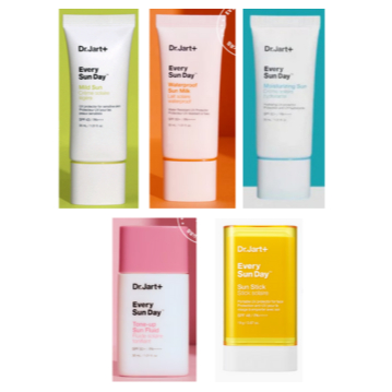 [Dr.Jart+] ครีมกันแดดทุกวัน : Mild Sun/ Moisturizing Sun/Waterproof Sun Milk/Tone Up Sun Fluid/Sun S