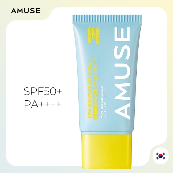 AMUSE Dew Moisture 365 ครีมกันแดดวีแกน