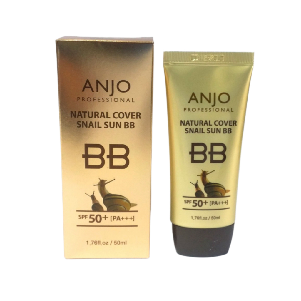 [ANJO] Natural Cover Snail Sun BB Cream SPF 50+ PA+++ 50ml