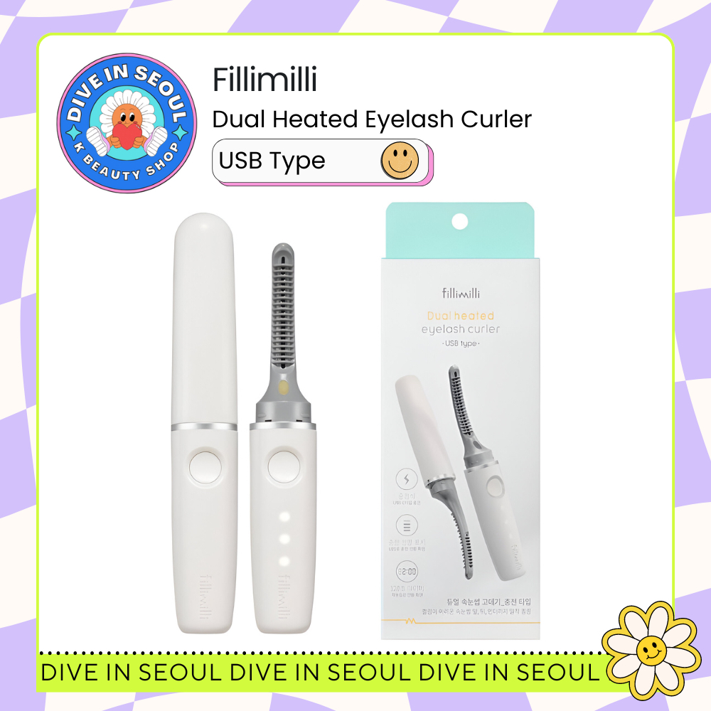 [FILLIMILLI] Dual Heated Eyelash Curler_USB TYPE