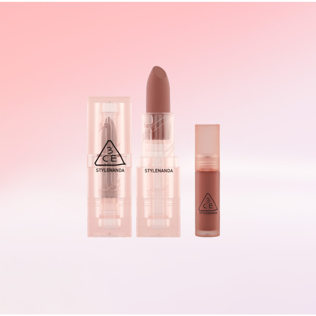 [3CE] Soft Matte Lipstick 3.5g (+Mini Blur Tint)