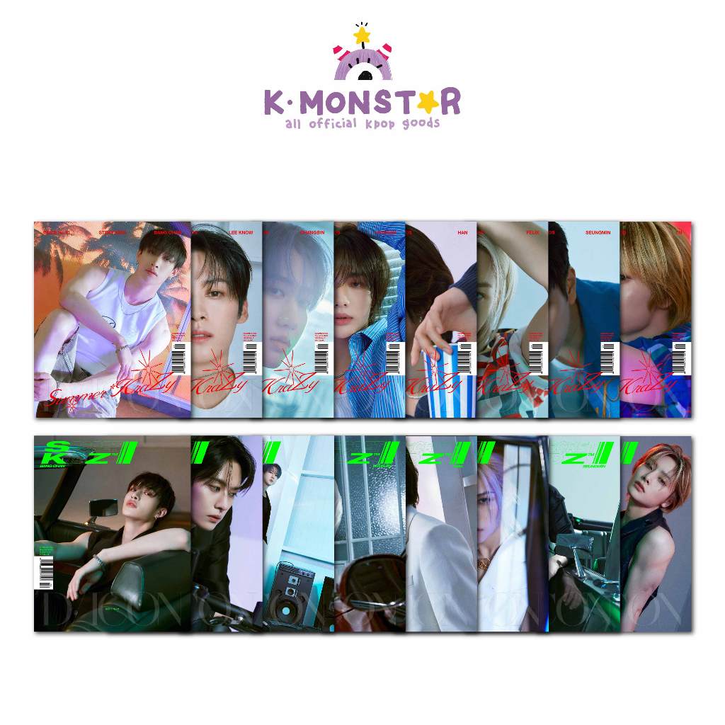 DICON VOLUME N°21 STRAY KIDS : A-Summer KraZy, B-SECRET KIDZ