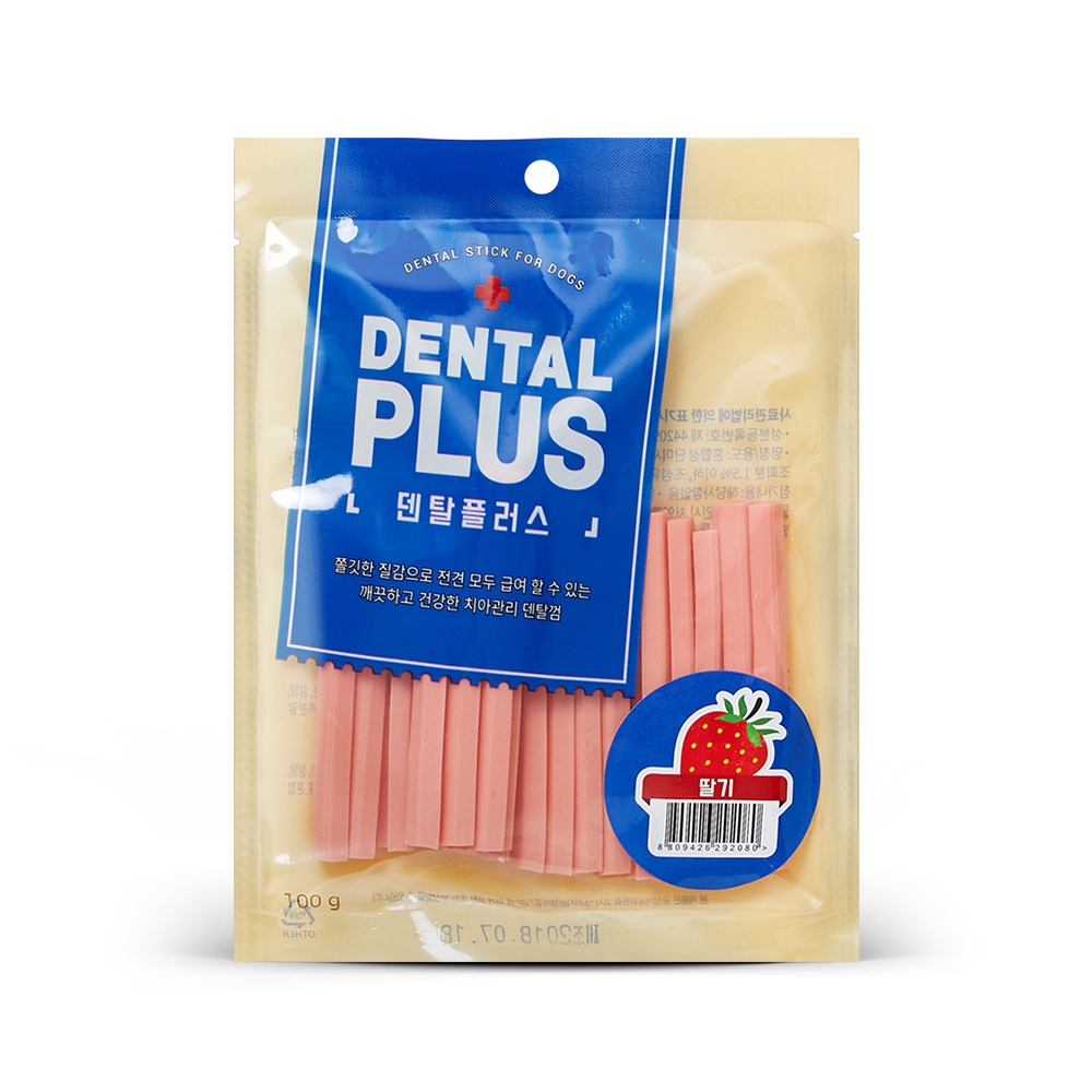 [Dental Plus] Oral Clinic Dental Stick Gum ความเครียดบรรเทาสําหรับสุนัขกินอาหารสมดุลที่อุดมไปด้วยผัก